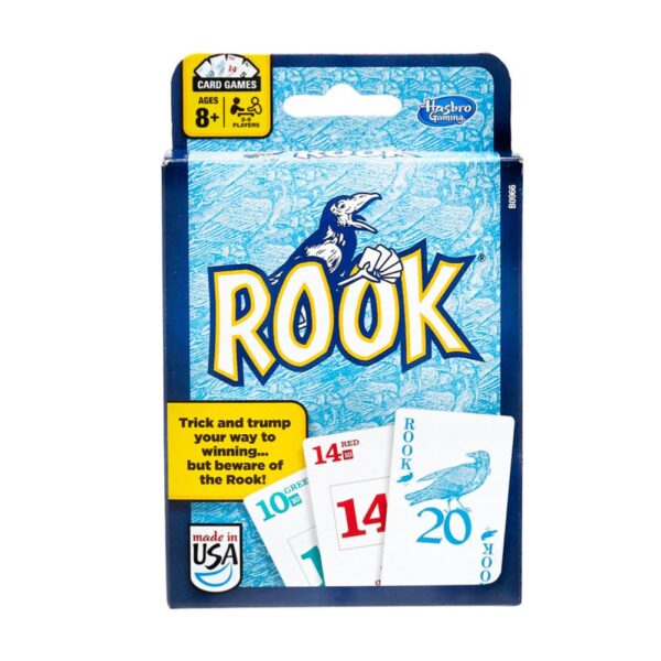 Hasbro Gaming Rook Card Game for Family & Kids, Multicolor | Best Birthday Gift for Kids
