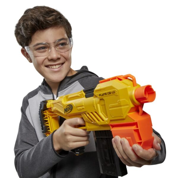 Nerf Alpha Strike Flyte Cs-10 Motorized Blaster, 20 Official Nerf Darts, Toys for Kids, Teens & Adults, Outdoor Toys, (YELLOW) - Image 3