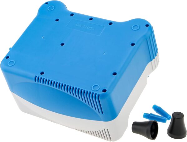 Portable Dual Nozzle Heavy Blue White 110V 700W Electric Balloon Blower Pump, Electric Household Balloon Inflator Air Pump Blower for Birthday, Wedding Decoration - Image 9