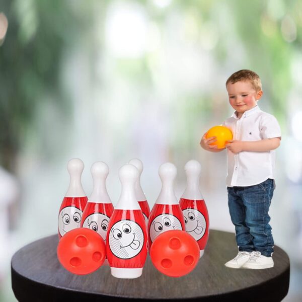 Bowling Game for Kids Toy with 10 Big Pin and 2 Big Ball Indoor and Outdoor Fun Activity Toy Game for Kids Fun Learning Toy Game Early Development Activity Bowling Toys - Image 3