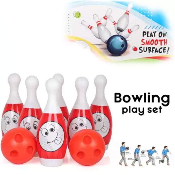 Bowling Game for Kids Toy with 10 Big Pin and 2 Big Ball Indoor and Outdoor Fun Activity Toy Game for Kids Fun Learning Toy Game Early Development Activity Bowling Toys - Image 5