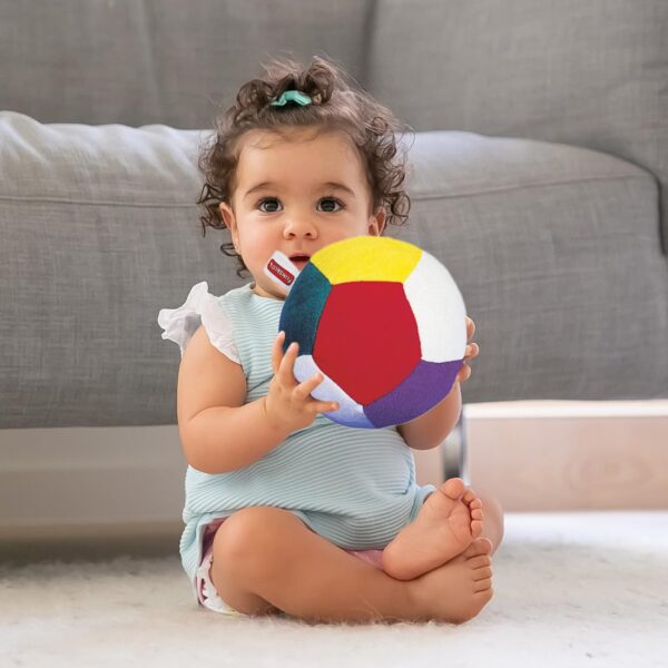 Funskool Giggles - Soft Ball , Stuffed soft toy,Multicolor, 6 months & above, Infant and Preschool Toys - Image 2