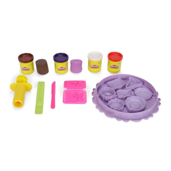 Play-Doh Sweet Treats Playset for Kids 3 Years and Up with 4 Non-Toxic Colors, Multicolor - Image 3