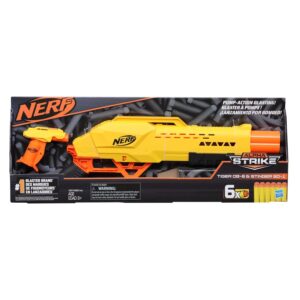 Nerf Alpha Strike Tiger DB-6 and Stinger SD-1 Blasters,2-Pack Set with 6 Official Nerf Elite Darts,for Kids, Teens, Adults