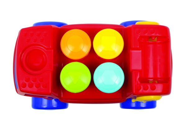 Giggles Funskool - Peg Basher Fire Engine, Hammer Learning Toy For Kids, Light & Sound, 12 Months & Above, Infant And Preschool Toys - Image 6