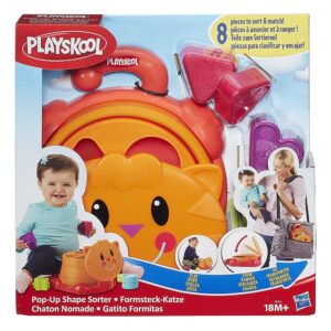 Playskool Pop Up Shape Sorter, Multicolor - Kids