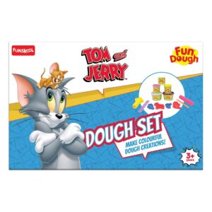 Fundough Tom & Jerry Dough Kit, Multicolor