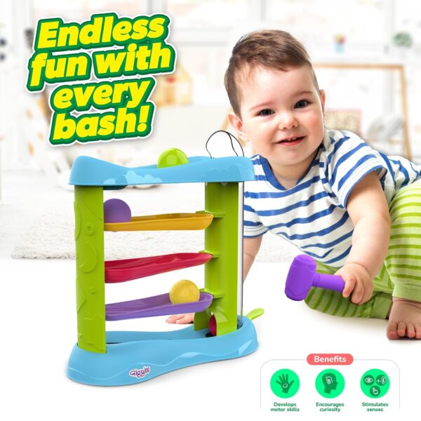Funskool Bash & Pop Slide Tower | Best Birthday Gift for Kids - Image 3
