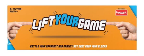 Funskool Games - Lift Your Game, Building Blocks Game, Battle Your Opponent and Gravity, Kids & Family, 8 & Above