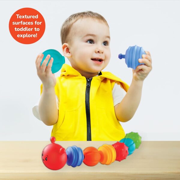 Giggles Link Along Caterpillar, Multicolor | Best Birthday Gift for Kids - Image 3