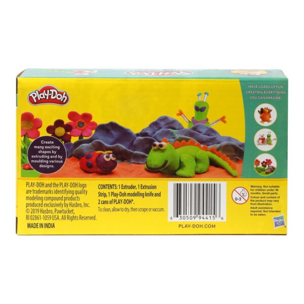Play-Doh Mini Fun Factory Tool Set For Kids 3 Years And Up With 2 Non-Toxic Colors, Multicolor, 2 Pieces - Image 5