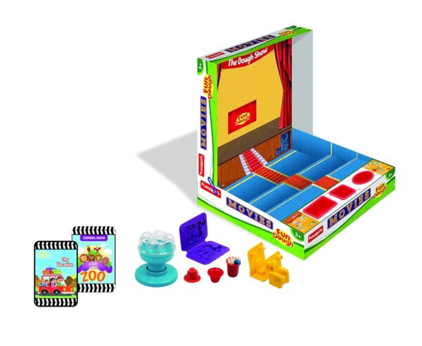 Fundough - Movies, Shaping and Sculpting, 3years +, Multicolor - Image 3