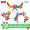 Funskool Giggles - Star Links toys for kids, Multicoloured Interlocking Learning Educational Blocks, Improves Creativity And Construction Blocks For Kids, 6 Months & Above, Infant and Preschool Toys - Image 3