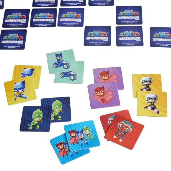 PJ Masks Hasbro Gaming Matching Game for Kids Ages 3&Up,Fun Preschool Game for 1+ Players,Multicolor - Image 8