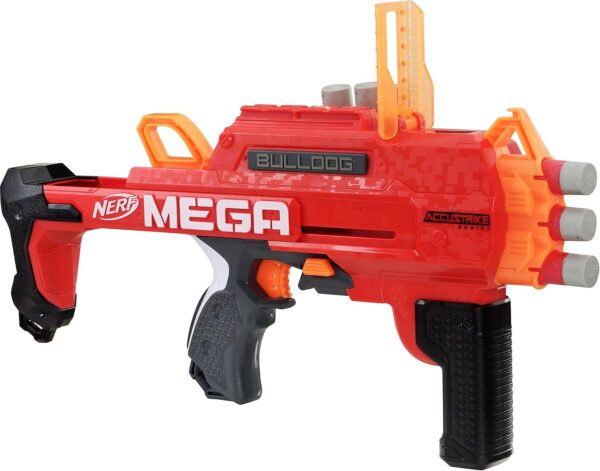 Nerf AccuStrike Mega Bulldog Blaster, Toy Blaster, For Kids Ages 8 Years Old And Up (Multicolour) - Image 2