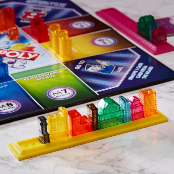 Monopoly Chance Board Game for Adults and Kids | Fast-Paced Family & Party Board Game | Ages 8+ | 2-4 Players | Birthday Gift for Kids & Families - Image 4