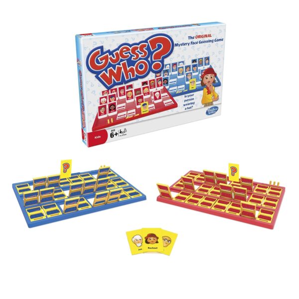 Hasbro Gaming Guess Who? Game Original Guessing Board Game, Mystery Board Game for Kids Ages 6 and Up for 2 Players