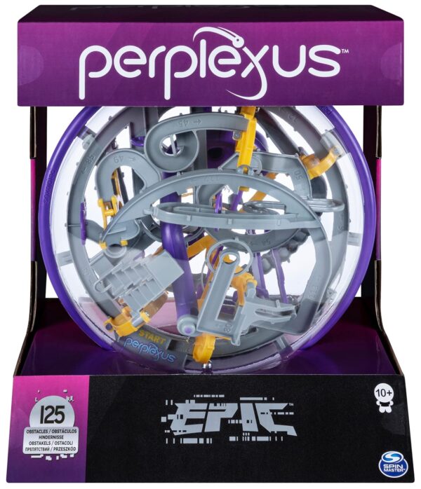 Spin Master Perplexus Epic, 3D Puzzle Maze Game with 125 Obstacles (Edition May Vary), by Spin Master