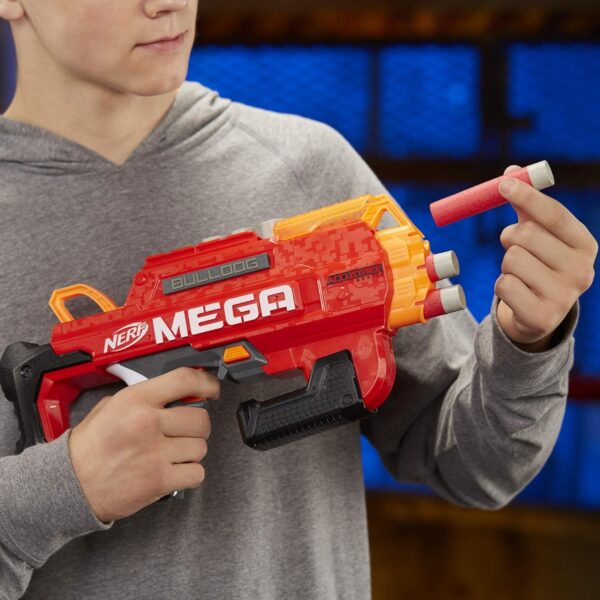 Nerf AccuStrike Mega Bulldog Blaster, Toy Blaster, For Kids Ages 8 Years Old And Up (Multicolour) - Image 5