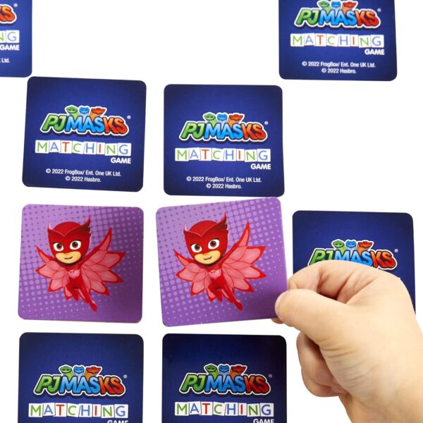 PJ Masks Hasbro Gaming Matching Game for Kids Ages 3&Up,Fun Preschool Game for 1+ Players,Multicolor - Image 7