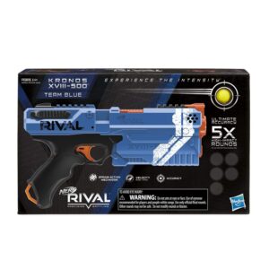 NERF Plastic Rival Kronos XVIII-500 (blue), for Adult & Kids Ages 14 and Up, Multicolor