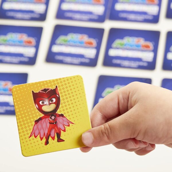 PJ Masks Hasbro Gaming Matching Game for Kids Ages 3&Up,Fun Preschool Game for 1+ Players,Multicolor - Image 2