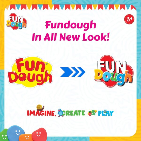 Funskool Fundough Super Six, 6 tubs of Dough, 50 grams each, Toys for Kids, Shaping, Sculpting, 3 Years and Above,Multicolor - Image 6