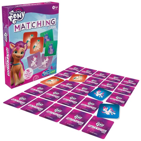 Hasbro Gaming My Little Pony Matching Game for Kids Ages 3 and Up, Fun Preschool Game for 1+ Players - Image 15