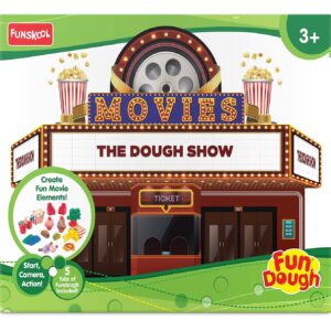 Fundough - Movies, Shaping and Sculpting, 3years +, Multicolor