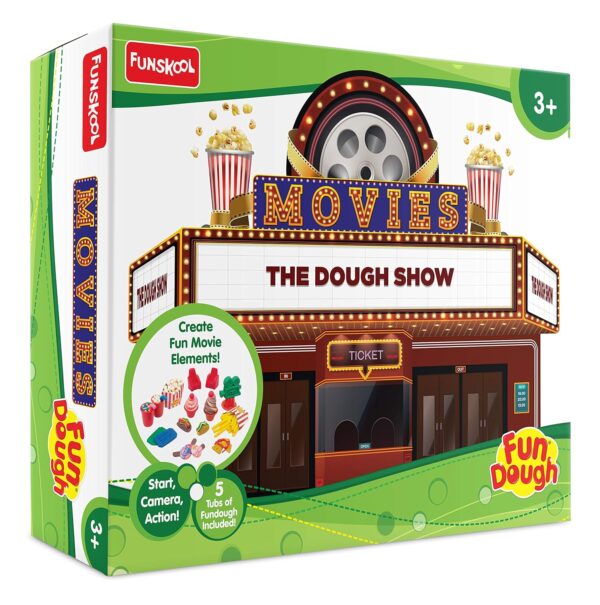 Fundough - Movies, Shaping and Sculpting, 3years +, Multicolor - Image 4