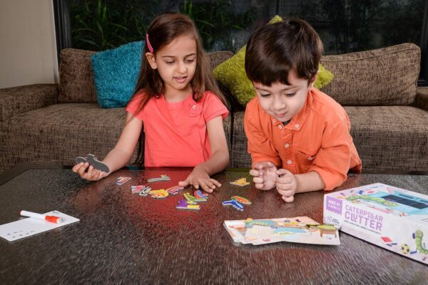 Chalk and Chuckles Caterpillar Clutter, Memory Matching Card Game, Age 3-6 Years Old Boys and Girls, Educational Gifts for Kids - Image 7
