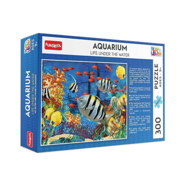 Funskool-Acquarium,Educational,300 Pieces,Puzzle,for 9 Year Old Kids and Above,Toy - Image 2