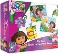 FUNSKOOL DORA MY FIRST READY FOR ADVENTURE PUZZLE, GREAT FOR GIFTS  (24 Pieces)