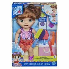 Baby Alive Sunshine Snacks Doll, Eats and Poops, Summer-Themed Waterplay Baby Doll, Ice Pop Mold,