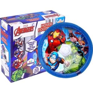 Kriiddaank Avengers Theme Hover Football – Football Game, LED Lights, Power Soccer and Floating Football Toy | Fun Toy Best Gift for Boys and Girls, Best Gify for Birthday Special Occasions (Multicolour)