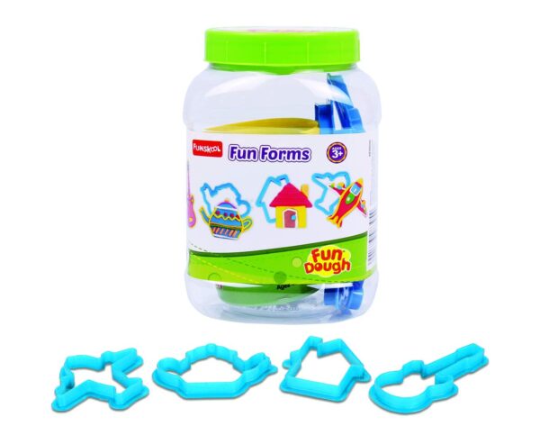Fundough -Fun forms , Shaping and Sculpting , 3years + , Multicolor - Image 4