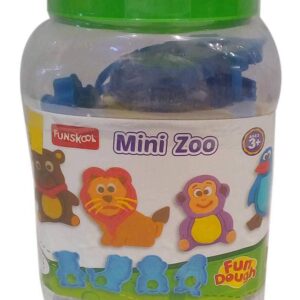 Funskool Fundough Mini Zoo - Multi Colour