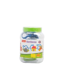 Fundough -Fun forms , Shaping and Sculpting , 3years + , Multicolor