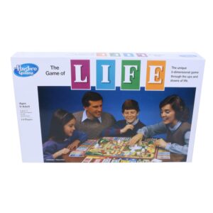 Hasbro Gaming - The Game of Life Board Game, Fun for Families and Kids, for Boys & Girls Ages 9+, for 2-8 Players, Birthday Gift for Kids.