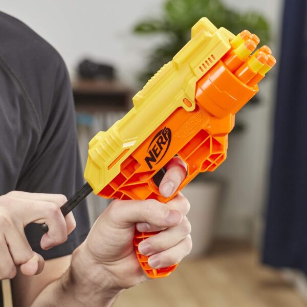 Nerf 31-Piece Alpha Strike Mission Ops Set Includes 4 Blasters, 2 Half-Targets, and 25 Official Elite Foam Darts (Multicolour) - Image 3