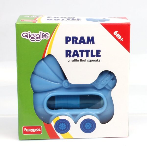 Giggles Pram Rattle , Multicolor | Best Birthday Gift for Kids