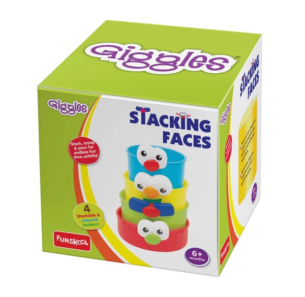 Funskool Giggles Stacking Faces Carton