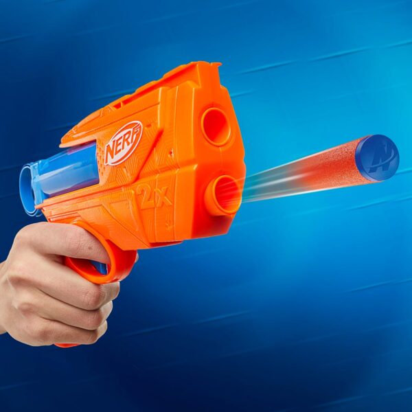Nerf N Series Ward Foam Dart Blaster, 2 N1 Darts Compatible Only with N Series Blasters, Kids Outdoor Games, Ages 8+ - Image 7