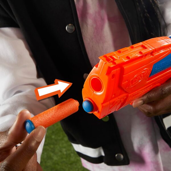 Nerf N Series Ward Foam Dart Blaster, 2 N1 Darts Compatible Only with N Series Blasters, Kids Outdoor Games, Ages 8+ - Image 4